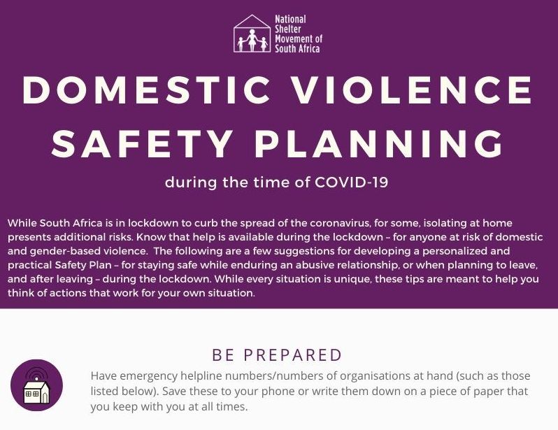Domestic Violence Safety Planning
